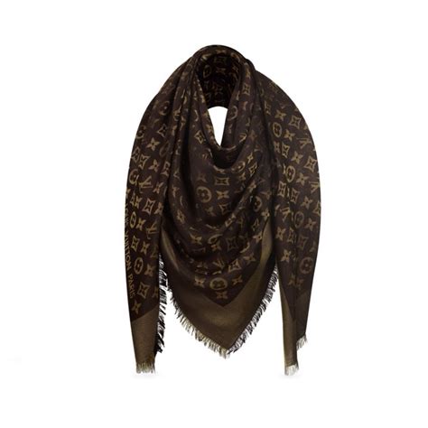 louis vuitton classic shawl|louis vuitton silk scarf women's.